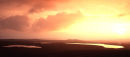 Autumn sunset Isle of Lewis