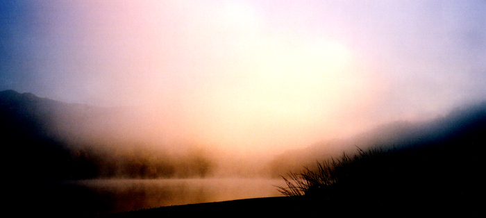 Morning mist Rydal Water